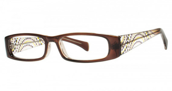 Modern Optical FIREWORKS Eyeglasses, Brown/Light Brown