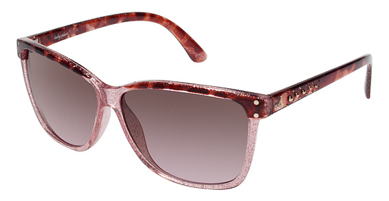 Baby Phat B2078 Sunglasses, PNK Pink (brown gradient red)