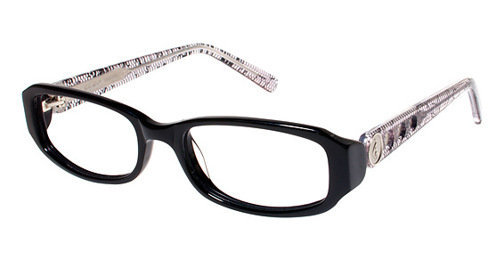 Baby Phat B0249 Eyeglasses, BLK Black (CRYSTAL)