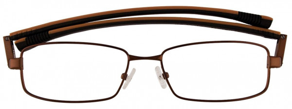CEO-V CV304 Eyeglasses, 010 - Shiny Dark Brown