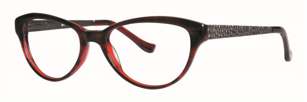 Kensie Glam Eyeglasses, Cherry