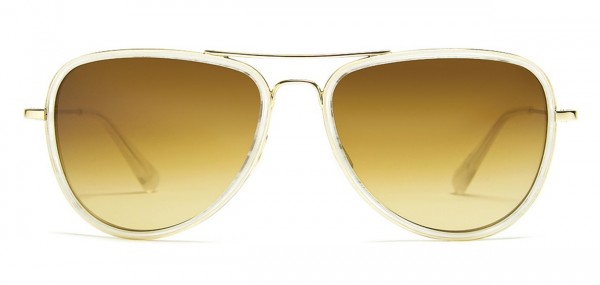 Salt Optics Goodwin Sunglasses, White Gold