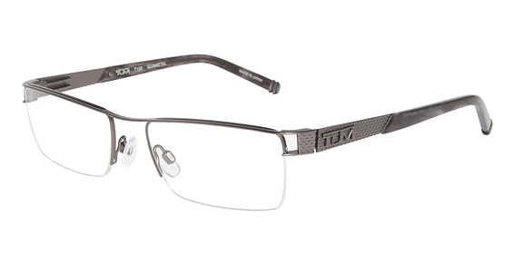 Tumi T100 Eyeglasses, GUN Gunmetal