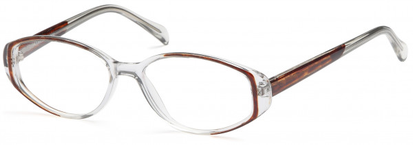 4U UL 91 Eyeglasses, Brown