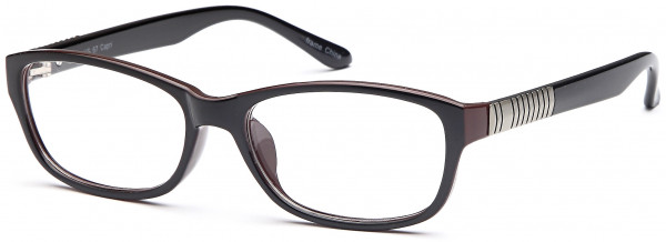 4U US 67 Eyeglasses, Black