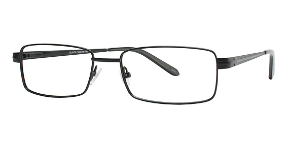 COI Exclusive 161 Eyeglasses, Black