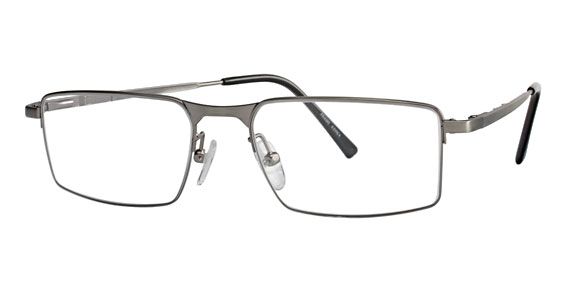 Hilco OnGuard OG125 Safety Eyewear, Brushed Silver