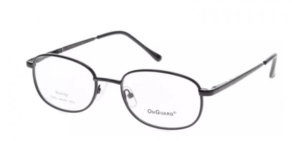 Hilco OnGuard OG086 Safety Eyewear, Black Chrome