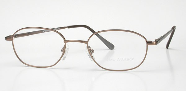 New Attitude NA-15 Eyeglasses, 1-Brown