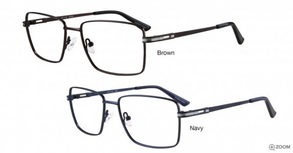 Bulova York Eyeglasses, Brown