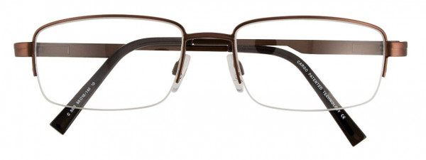 Cargo C5036 Eyeglasses, 010 - Matt Medium Brown