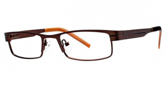 Modz Racer Eyeglasses, brown/black