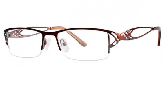 Modern Art A339 Eyeglasses, brown/gunmetal