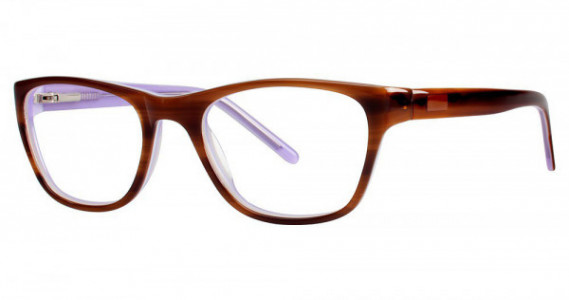 Genevieve FEATURE Eyeglasses, Coffee/Lilac
