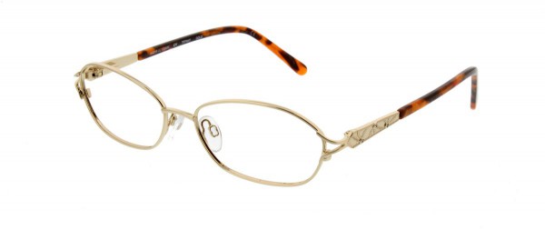 ClearVision TIFFANY Eyeglasses, Gold