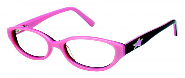 Crayola Eyewear CR146 Eyeglasses, BRPK CARNATION PINK/BROWN