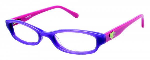 Crayola Eyewear CR145 Eyeglasses, PRPK LILAC/CARNATION PINK