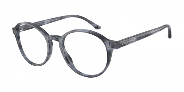 Giorgio Armani AR7004 Eyeglasses, 5986 STRIPED BLUE (BLUE)