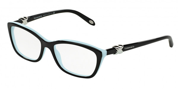 Tiffany & Co. TF2074 Eyeglasses, 8055 BLACK ON TIFFANY BLUE (BLACK)