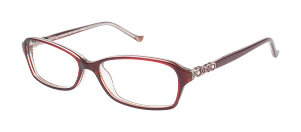 Tura R503 Eyeglasses, Burgundy/Gold (BUR)
