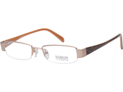 Baron 5154 Eyeglasses, Matte Gold