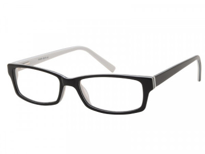 Baron BZ70 Eyeglasses, Black/White