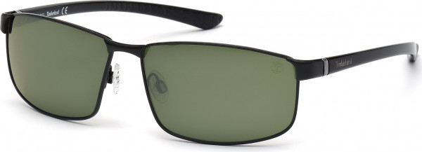 Timberland TB9035 Sunglasses, 02R - Matte Black / Matte Black