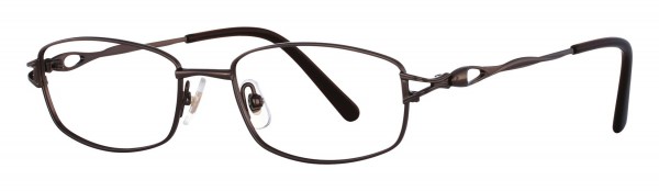 Seiko Titanium T3037 Eyeglasses, 275 Pure Dark Brown