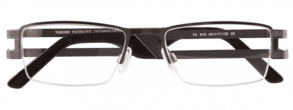 Takumi TK918 Eyeglasses, 020 - Satin Grey & Navy