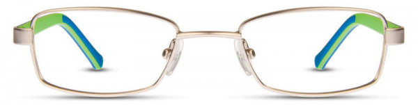 David Benjamin Time Out Eyeglasses, 3 - Gunmetal / Green