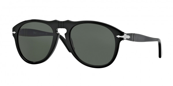Persol PO0649 Sunglasses, 95/31 BLACK (BLACK)