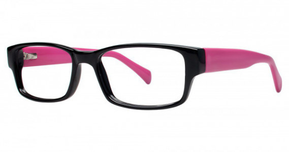 Modern Optical CHILL Eyeglasses, Black/Pink