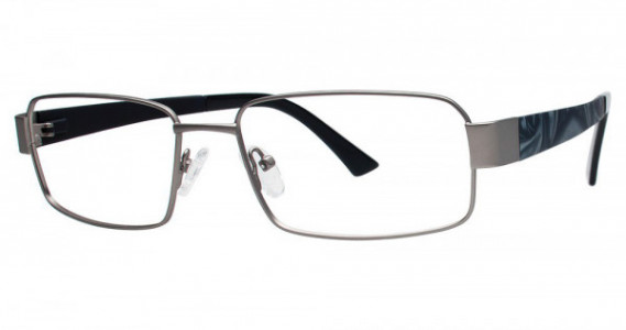 Big Mens Eyewear Club BIG SKY Eyeglasses, Matte Gunmetal