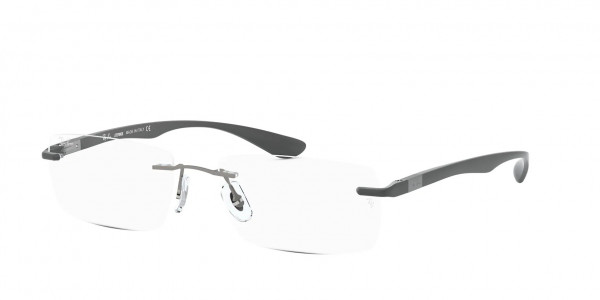 Ray-Ban Optical RX8724 Eyeglasses, 1218 GUNMETAL (GREY)