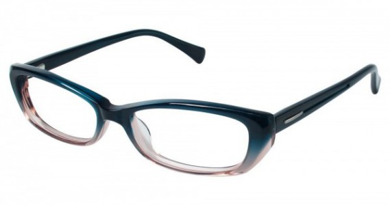 Crush CT50 Eyeglasses, blue/tan (75)