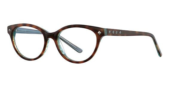 Vivian Morgan 8039 Eyeglasses, Blue/Tortoise