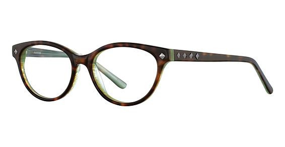 Vivian Morgan 8039 Eyeglasses, Sage/Tortoise