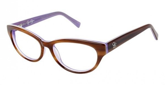 Jessica Simpson J1020 Eyeglasses, TSPR Tortoise/Lavender