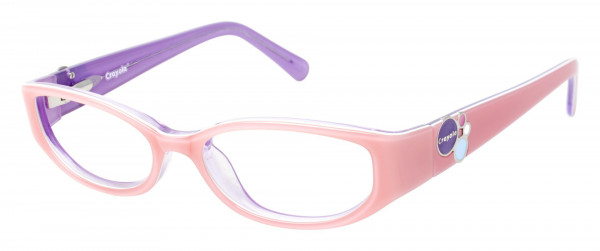 Crayola Eyewear CR130 Eyeglasses, PKPR CARNATION PINK/GRAPE JELLY