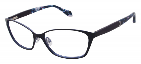 Ted Baker B225 Eyeglasses, Navy (NAV)