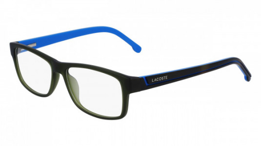Lacoste L2707 Eyeglasses, (275) KHAKI / HAVANA/BLUE