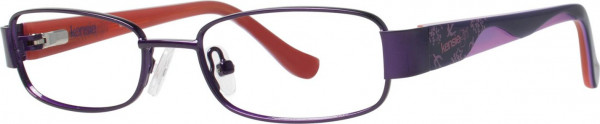 Kensie Wavy Eyeglasses, Purple