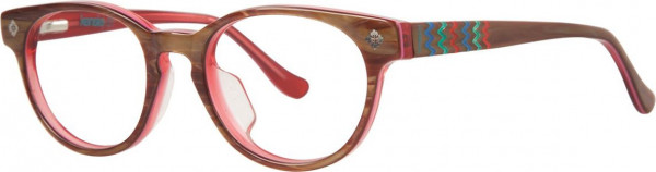 Kensie Zany Eyeglasses, Cayenne