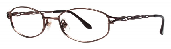 Seiko Titanium T3068 Eyeglasses, 276 Pure Light Brown