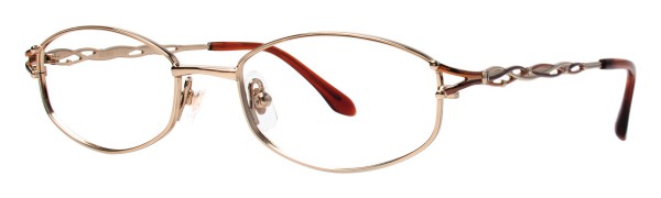 Seiko Titanium T3068 Eyeglasses, 289 Pure Gold