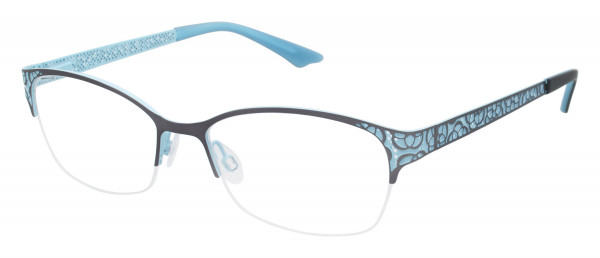 Brendel 902147 Eyeglasses, Grey/Blue - 37 (GRY)
