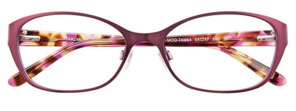 Takumi TK954 Eyeglasses, 030 - Satin Pinkish Red