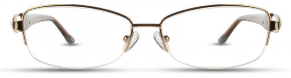 Gold Coast GC-114 Eyeglasses, 1 - Gold / Brown