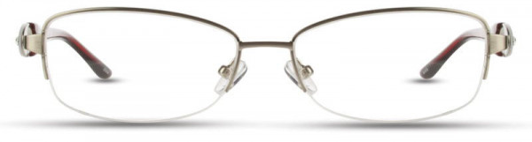 Gold Coast GC-114 Eyeglasses, 2 - Silver / Wine