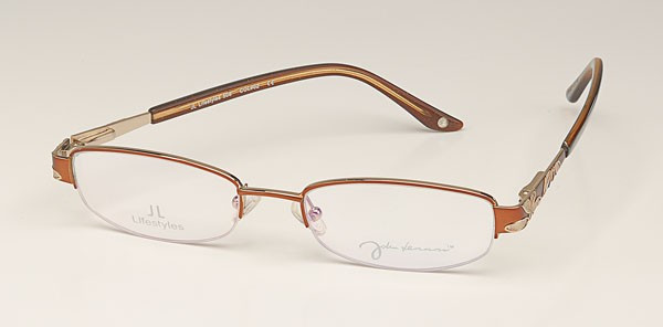 John Lennon JL508 Eyeglasses, 2 - M. Brown/Gold